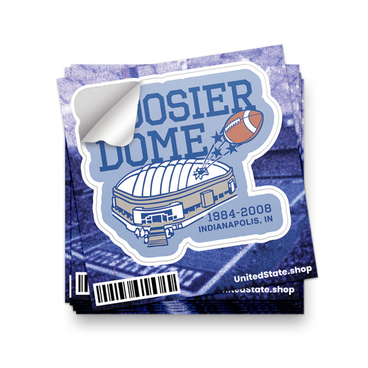 Hoosier Dome Sticker