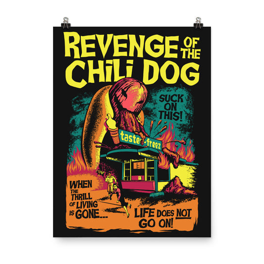 Revenge of the Chili Dog Poster - United State of Indiana
