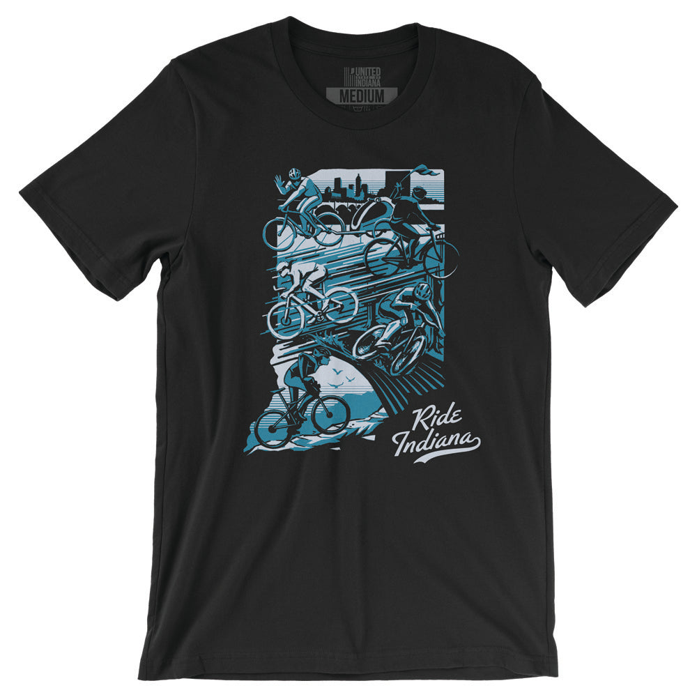 Ride Indiana Your Way Tee - United State of Indiana