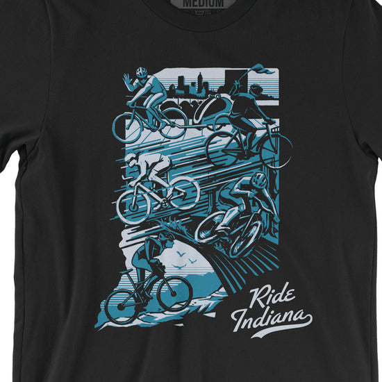 Ride Indiana Your Way Tee - United State of Indiana
