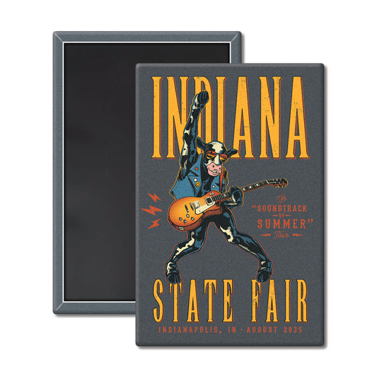 Rock 'n' Roll Cow Magnet