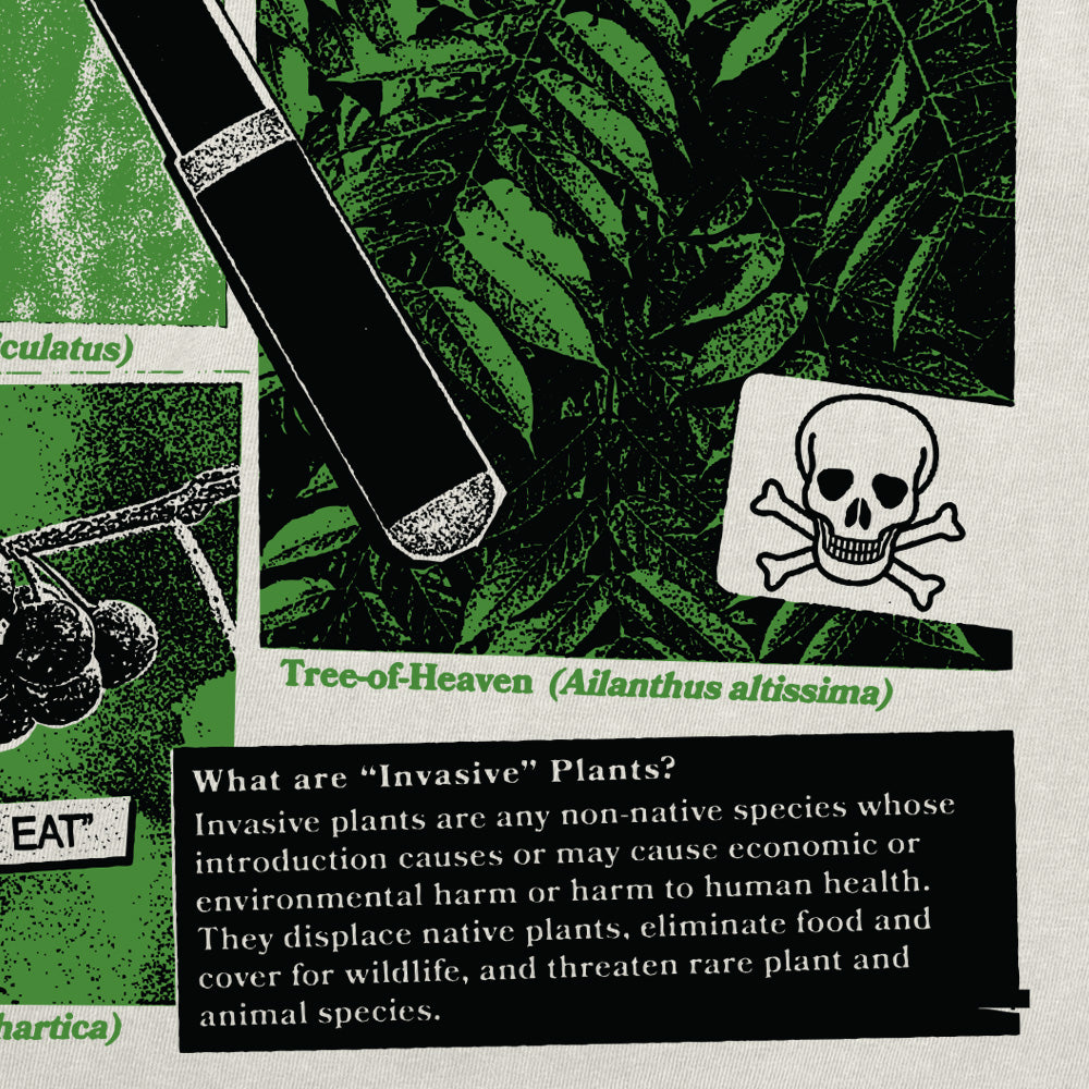Say No to Invasive Plants Tee - United State of Indiana