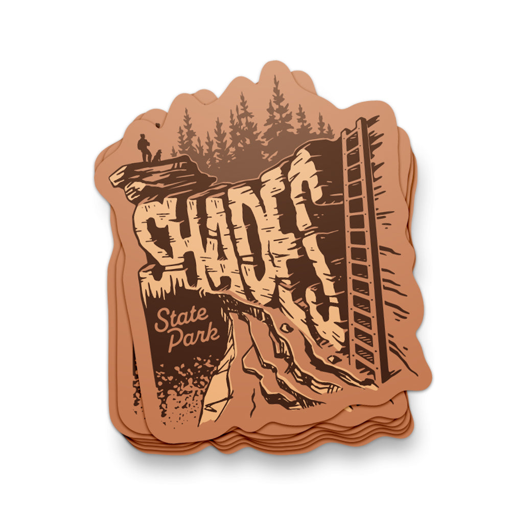 Shades State Park Sticker - United State of Indiana