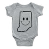 Smiling Indiana Onesie