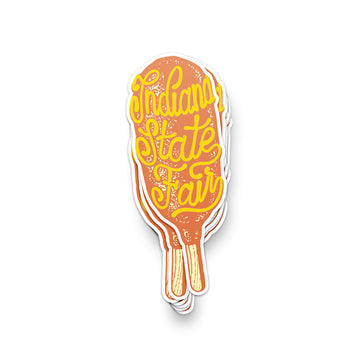 Indiana State Fair Corndog Sticker