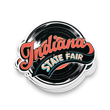 Indiana State Fair Record Sticker