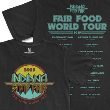 Fair Food World Tour Tee ***CLEARANCE*** - United State of Indiana