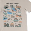 Indiana State Parks Tee - United State of Indiana
