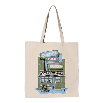 Support Your Local Bookstore Tote Bag