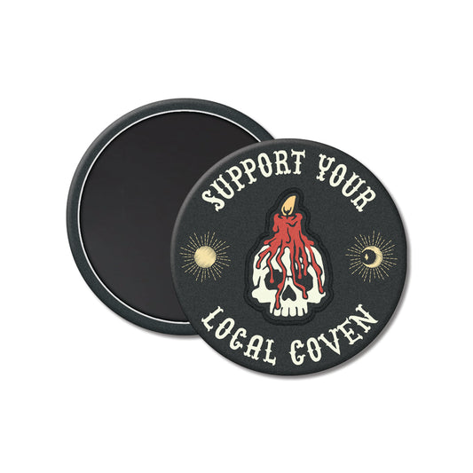 Support Your Local Coven Magnet - United State of Indiana