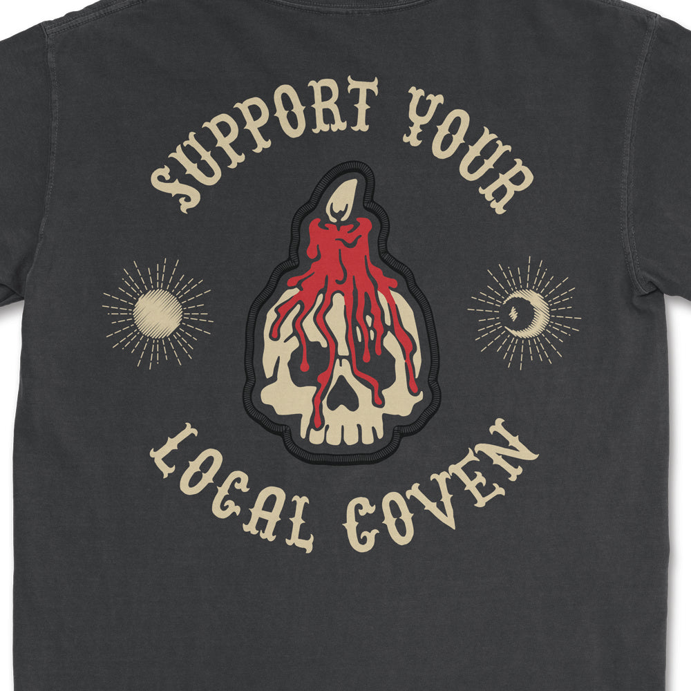 Support Your Local Coven Tee - United State of Indiana