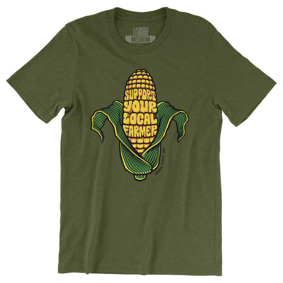 Support Your Local Farmer Tee ***CLEARANCE*** - United State of Indiana
