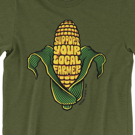 Support Your Local Farmer Tee ***CLEARANCE*** - United State of Indiana