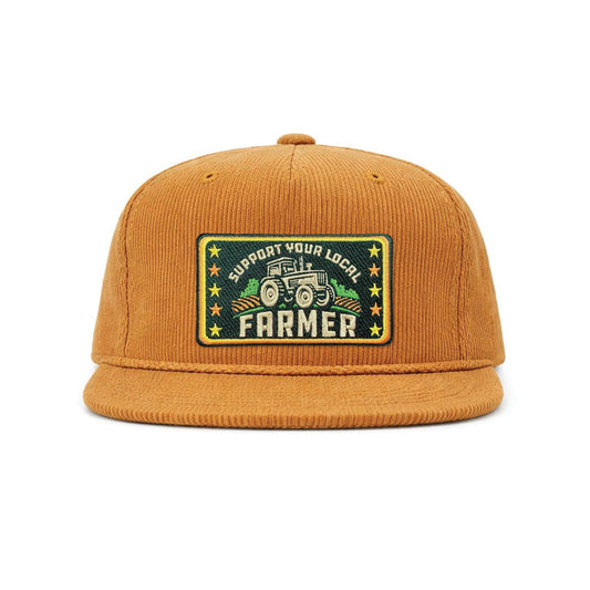 Support Your Local Farmer Corduroy Cap