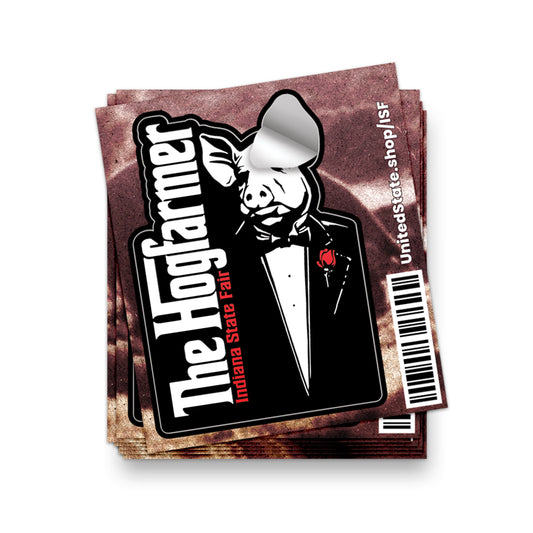The Hogfarmer Sticker