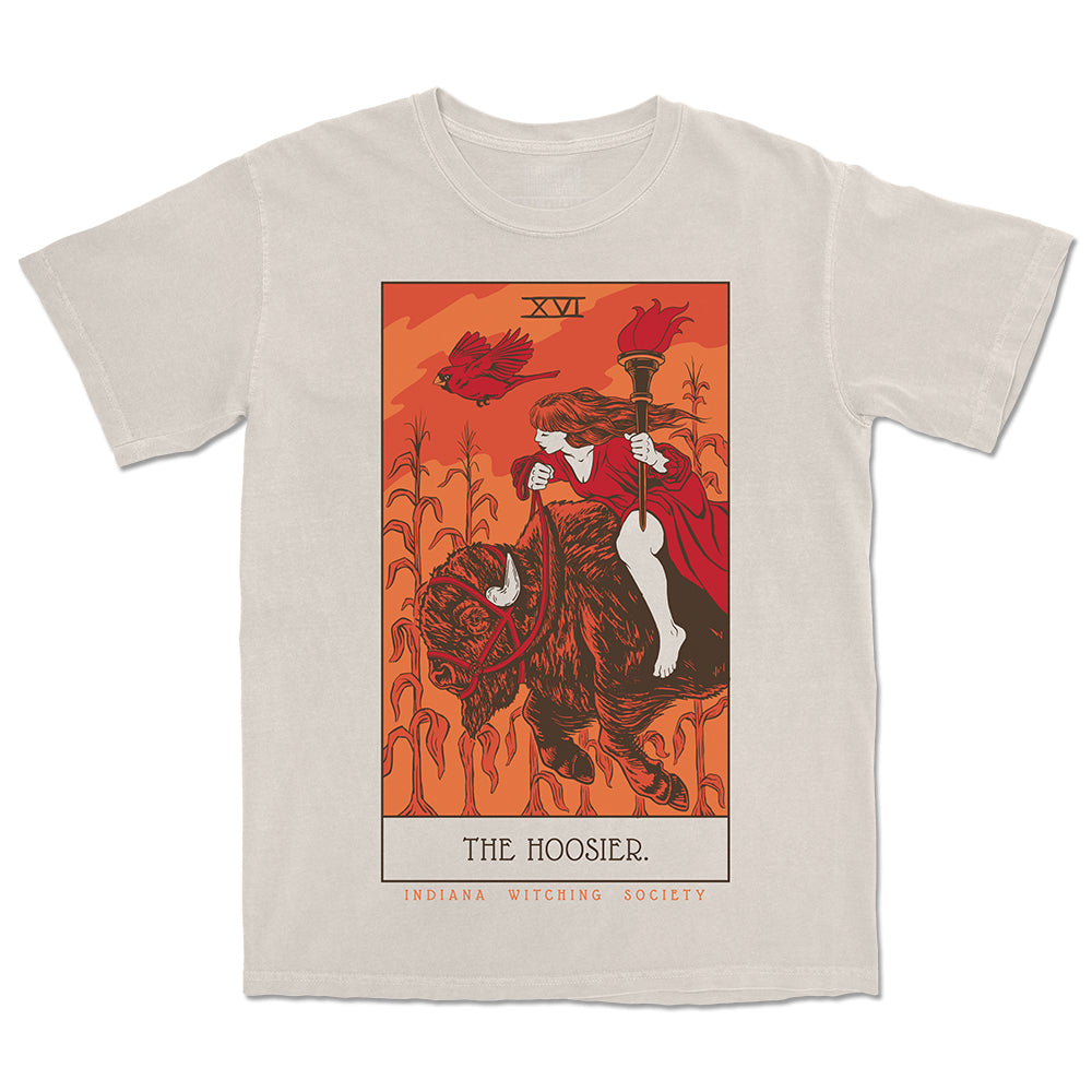Hoosier Tarot Tee - United State of Indiana