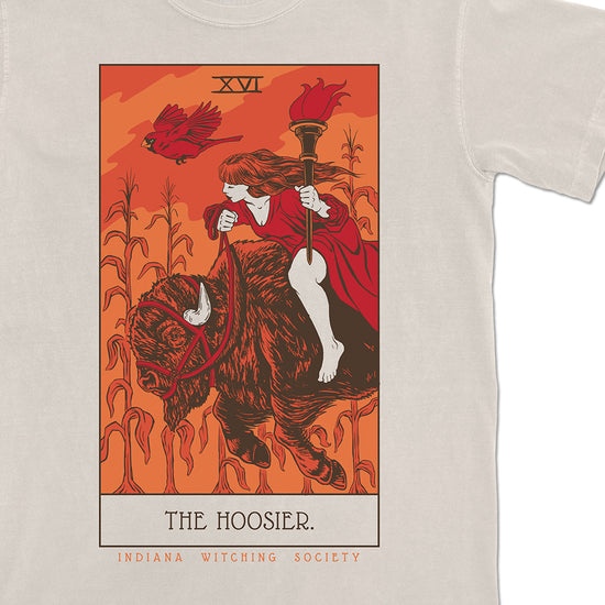 Hoosier Tarot Tee - United State of Indiana