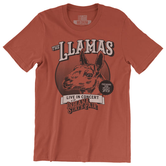 The Llamas Tee ***CLEARANCE*** - United State of Indiana