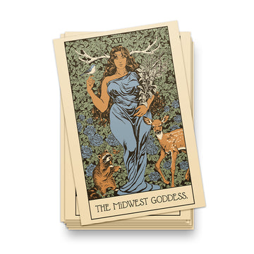 The Midwest Goddess Postcard