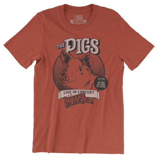 The Pigs Tee ***CLEARANCE*** - United State of Indiana