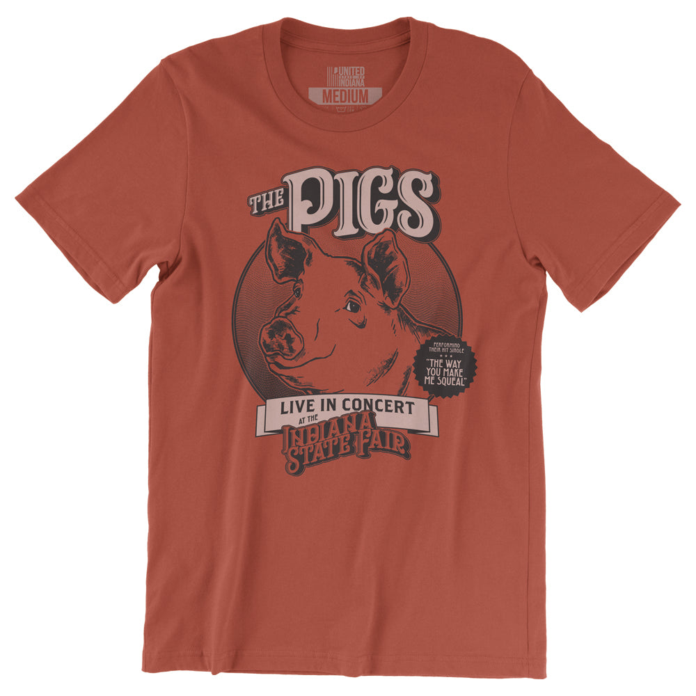 The Pigs Tee ***CLEARANCE*** - United State of Indiana