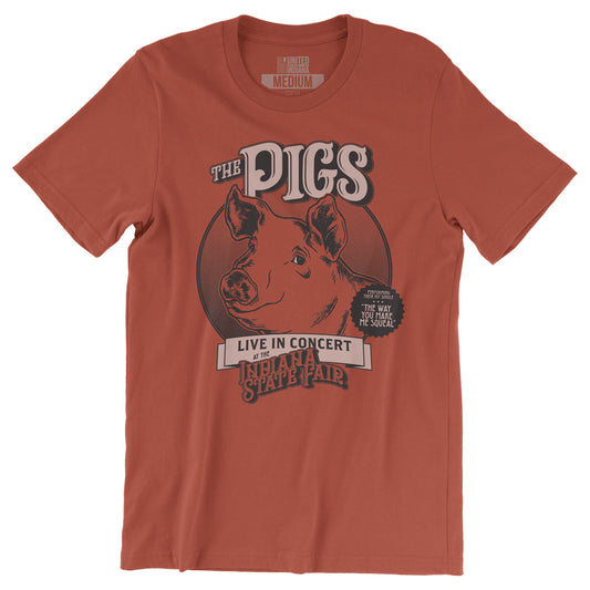 The Pigs Tee ***CLEARANCE*** - United State of Indiana