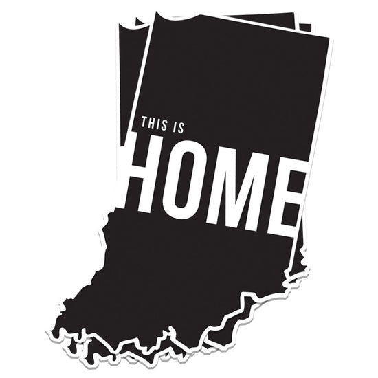 This is Home Sticker - United State of Indiana