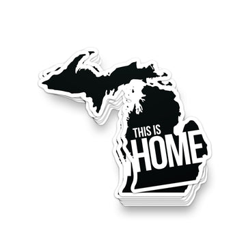 This is Home Michigan Sticker