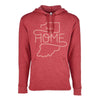 This is Home Neon Pullover Hoodie ***CLEARANCE*** - United State of Indiana
