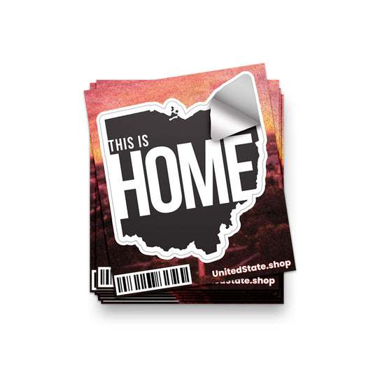 This is Home Ohio Sticker
