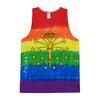 Torch and Stars Tie Dye Tank ***CLEARANCE***