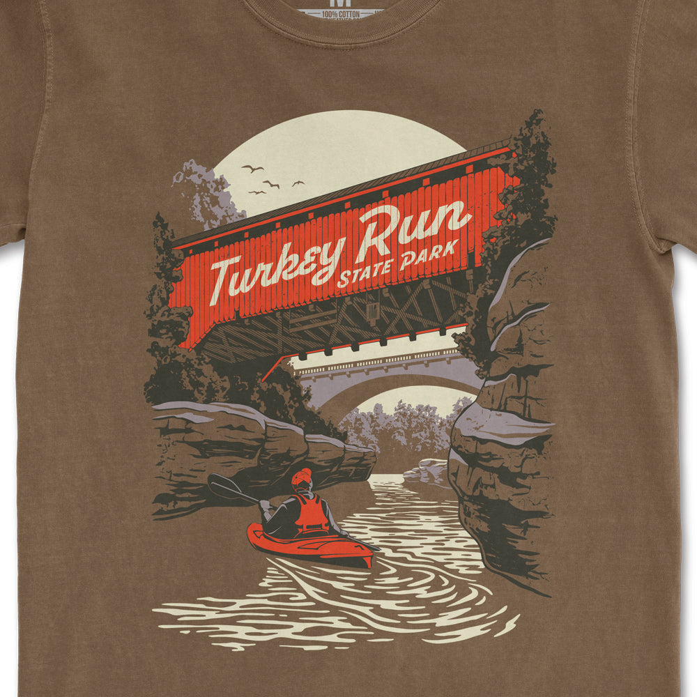 Turkey Run State Park Tee - United State of Indiana