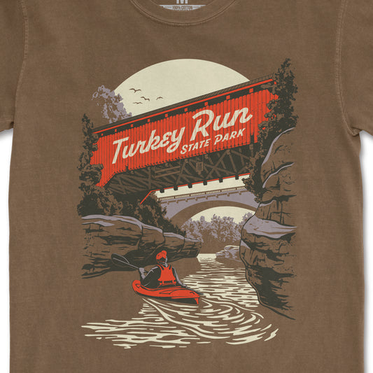 Turkey Run State Park Tee - United State of Indiana