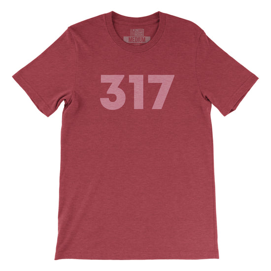 Vintage 317 Tee - United State of Indiana