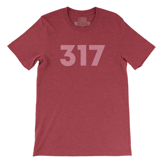 Vintage 317 Tee - United State of Indiana
