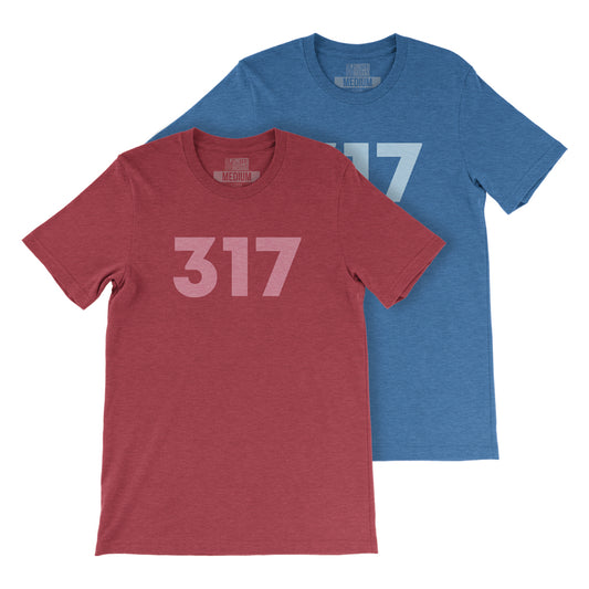 Vintage 317 Tee - United State of Indiana