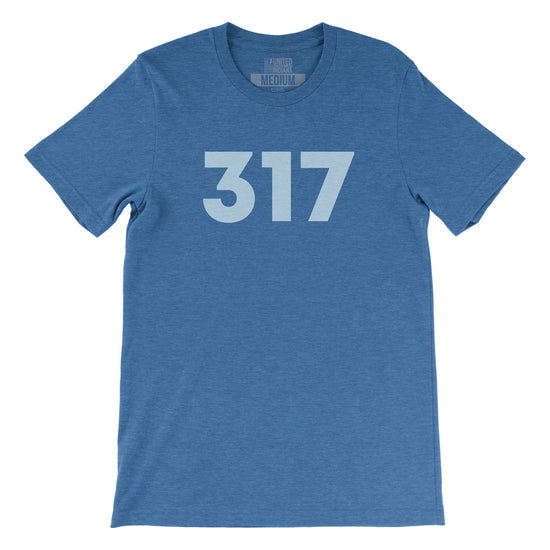 Vintage 317 Tee - United State of Indiana