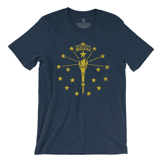 Vintage Torch and Stars Tee