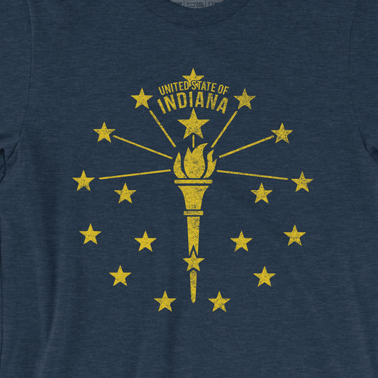 Vintage Torch and Stars Tee