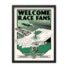 [STORE] Welcome Race Fans Poster 18x24" - United State of Indiana