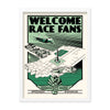 Welcome Race Fans Poster - United State of Indiana