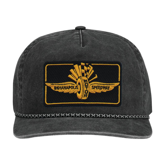 Vintage Winged Wheel Rope Cap