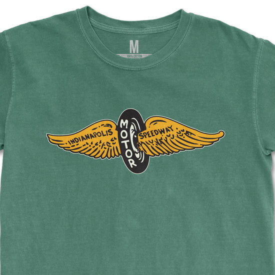Vintage Winged Wheel Tee - United State of Indiana