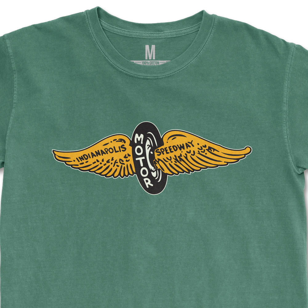 Vintage Winged Wheel Tee - United State of Indiana
