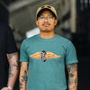 Vintage Winged Wheel Tee - United State of Indiana