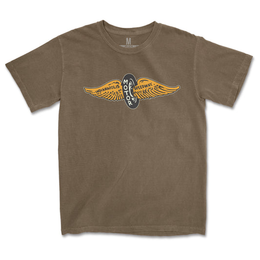 Vintage Winged Wheel Tee - United State of Indiana