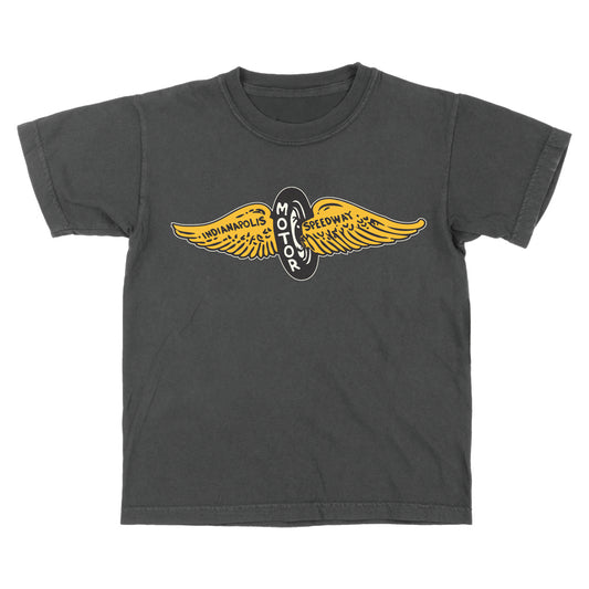 Vintage Winged Wheel Youth Tee - United State of Indiana