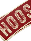 Vintage Crimson Hoosier Sticker