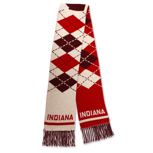 IN Indiana Argyle Scarf - United State of Indiana