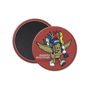 Wheelie Magnet - United State of Indiana